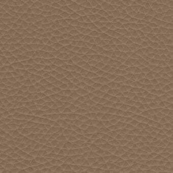 Brown leather texture with a repeating polygonal pattern, matte finish, and warm tonal variations; Arketipo Pelle Plus 110030004046 sample.